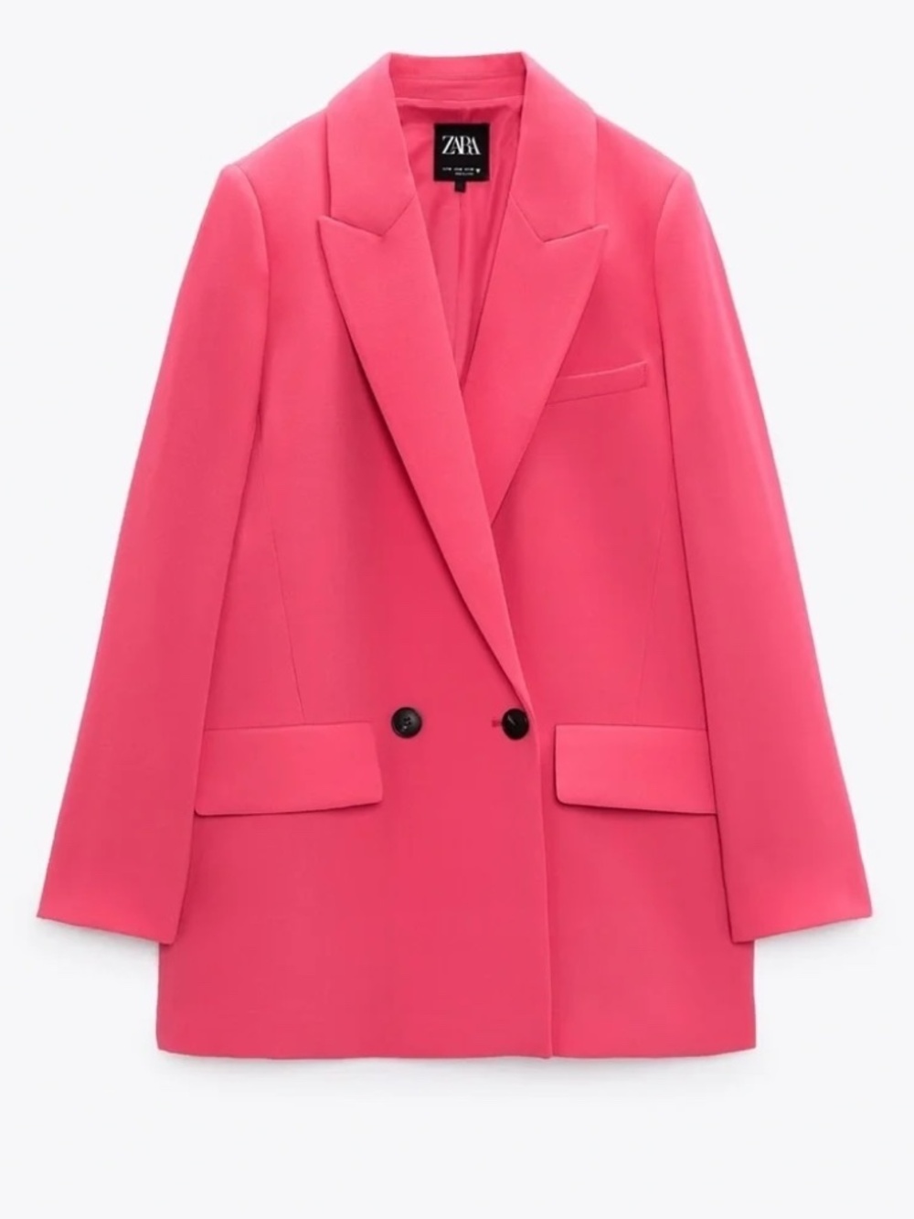 Zara Hot Pink Blazer